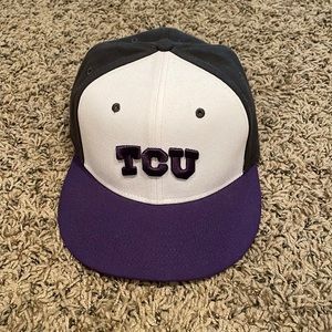 Nike Dri-Fit TCU hat, size Medium/Large, like-new condition